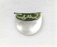 Load image into Gallery viewer, Mudlarked Pin & Silver brooch