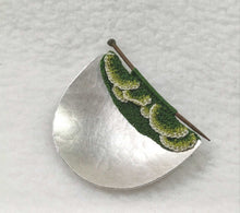 Load image into Gallery viewer, Mudlarked Pin & Silver brooch