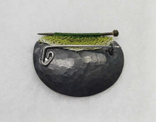 Load image into Gallery viewer, Mudlarked Pin & Oxidised silver brooch