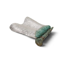 Load image into Gallery viewer, Brooch - Mudlarked Nail & Silver brooch