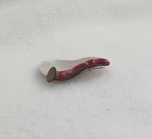 Load image into Gallery viewer, Mudlarked Nail & Silver brooch