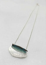 Load image into Gallery viewer, Mudlarked nail & silver brooch