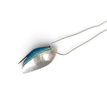 Load image into Gallery viewer, Necklace - Mudlarked Pin &amp; Silver necklace
