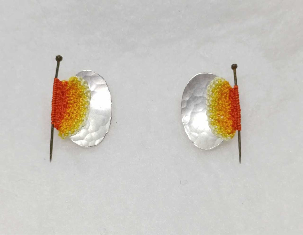 Mudlarked Pin earrings
