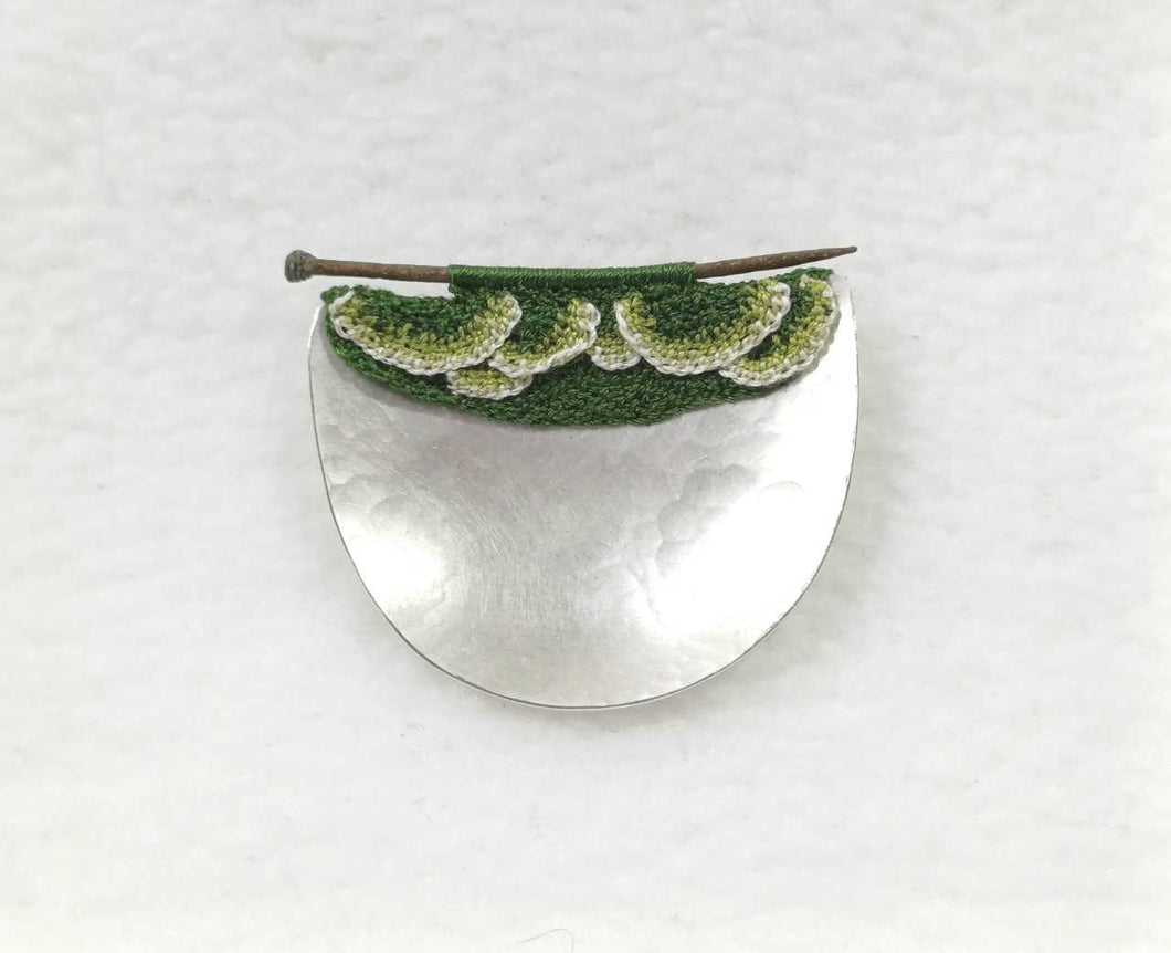 Mudlarked Pin & Silver brooch