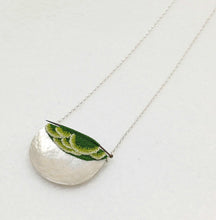 Load image into Gallery viewer, Mudlarked Pin &amp; Silver necklace
