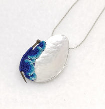 Load image into Gallery viewer, Mudlarked Pin &amp; Silver necklace
