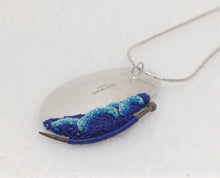 Load image into Gallery viewer, Mudlarked Pin &amp; Silver necklace
