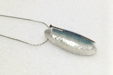 Load image into Gallery viewer, Mudlarked Pin &amp; Silver necklace
