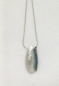 Mudlarked Pin & Silver necklace