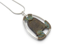 Load image into Gallery viewer, Necklace - Metal detected Thimble &amp; Silver necklace
