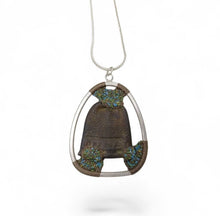 Load image into Gallery viewer, Necklace - Metal detected Thimble &amp; Silver necklace
