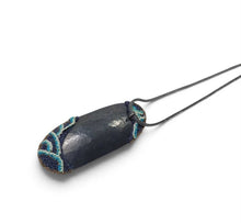 Load image into Gallery viewer, Necklace - Mudlarked Wire &amp; Oxidised Silver necklace
