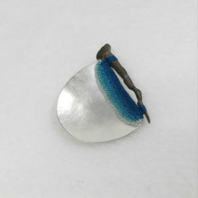Load image into Gallery viewer, Mudlarked Nail &amp; Silver brooch
