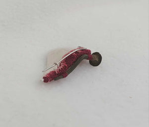 Mudlarked Nail & Silver brooch