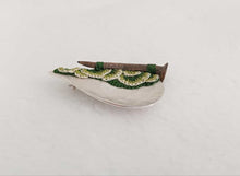Load image into Gallery viewer, Mudlarked Nail &amp; Silver brooch
