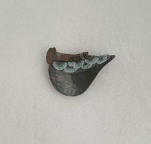 Load image into Gallery viewer, Mudlarked Nail &amp; Silver brooch
