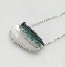 Load image into Gallery viewer, Mudlarked nail &amp; silver brooch
