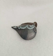 Load image into Gallery viewer, Mudlarked Nail &amp; Silver brooch
