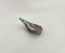 Load image into Gallery viewer, Mudlarked Nail &amp; Silver brooch
