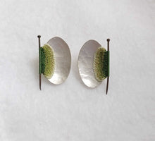 Load image into Gallery viewer, Mudlarked Pin earrings
