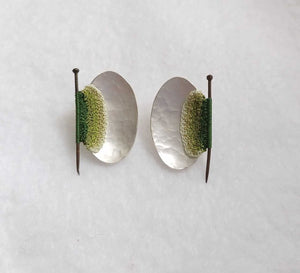 Mudlarked Pin earrings