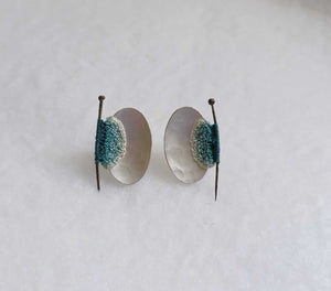 Mudlarked Pin earrings
