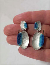 Load image into Gallery viewer, Mudlarked Pin drop earrings
